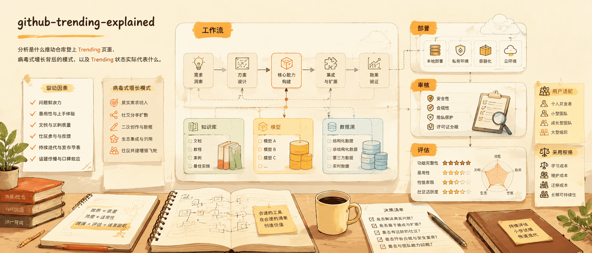 GitHub Trending 解析：仓库如何走红