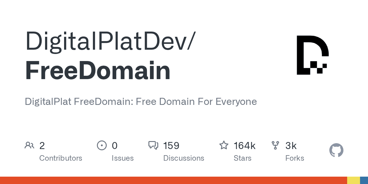 DigitalPlatDev/FreeDomain project screenshot