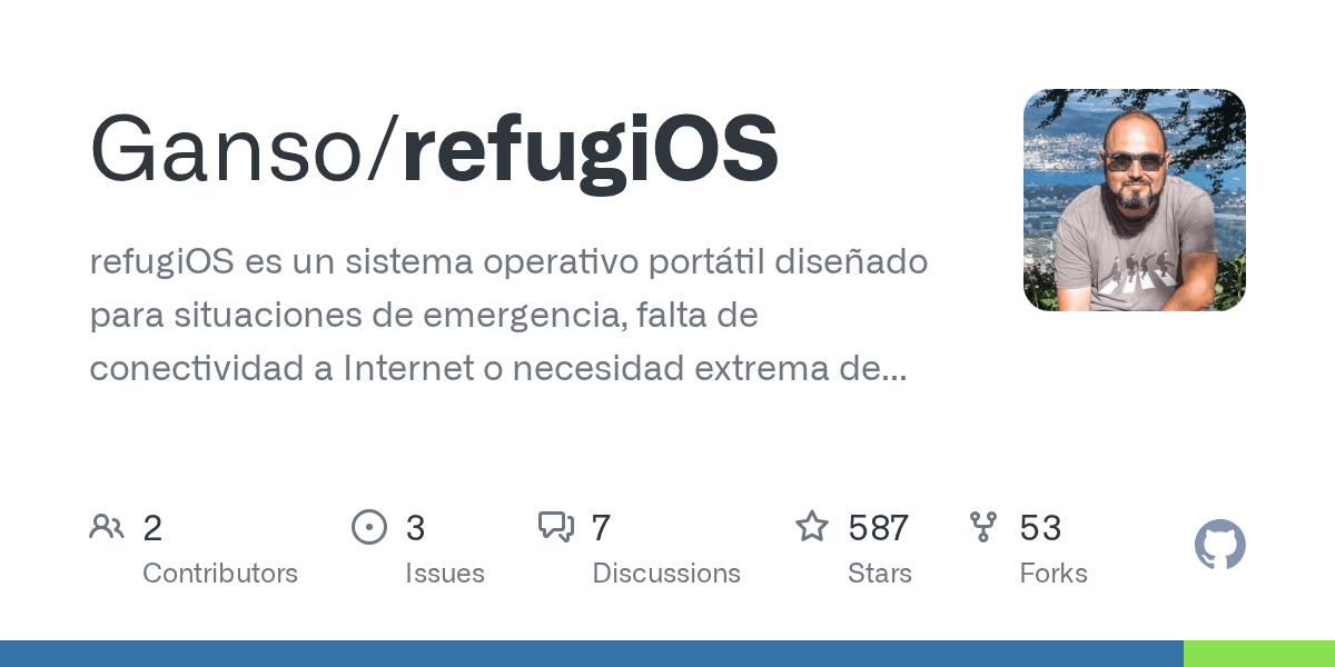 Ganso/refugiOS project screenshot