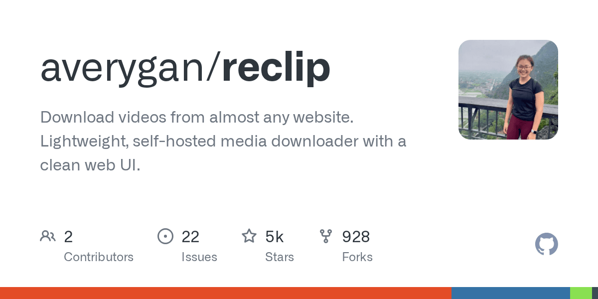 averygan/reclip project screenshot