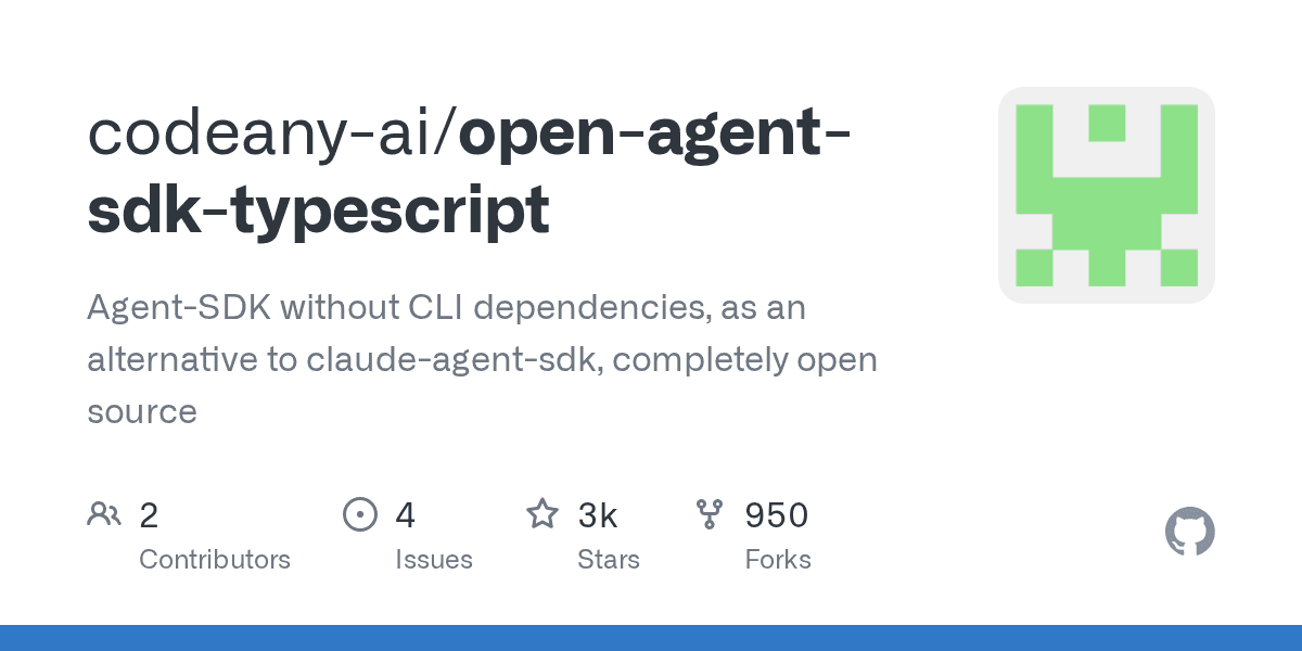 codeany-ai/open-agent-sdk-typescript project screenshot