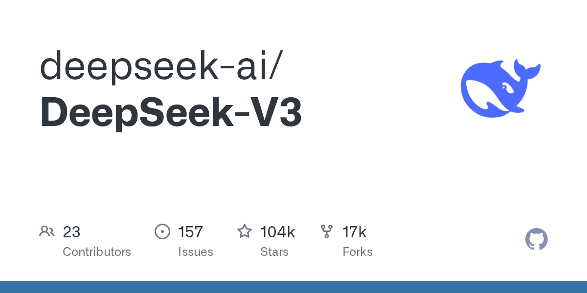 deepseek-ai/DeepSeek-V3 project screenshot