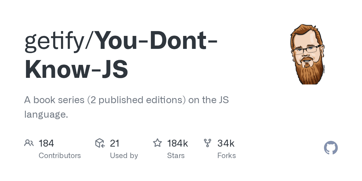 getify/You-Dont-Know-JS project screenshot