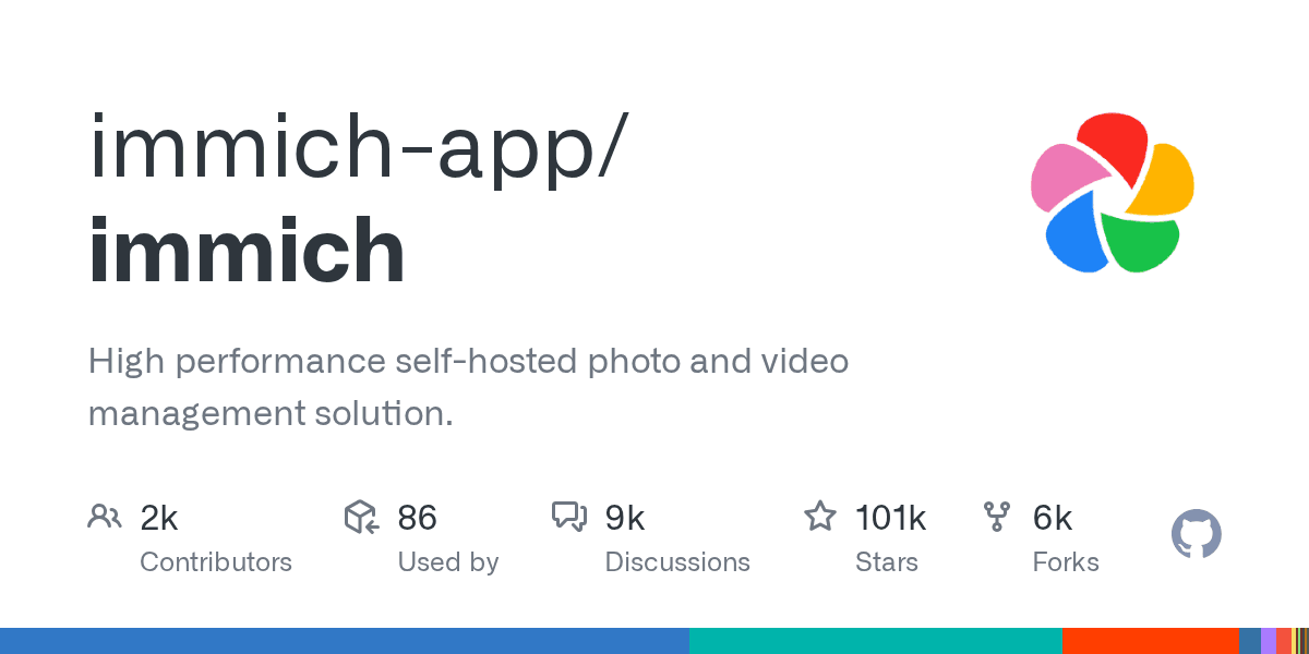 immich-app/immich project screenshot