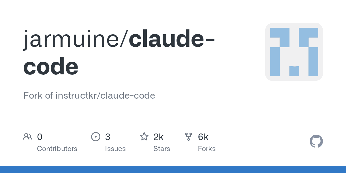 jarmuine/claude-code project screenshot