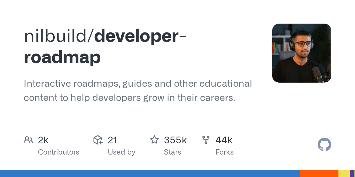 kamranahmedse/developer-roadmap project screenshot