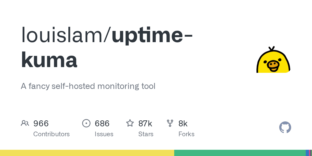 louislam/uptime-kuma project screenshot