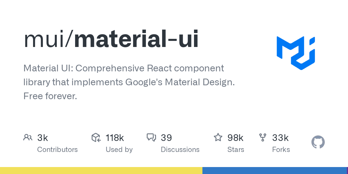 mui/material-ui project screenshot