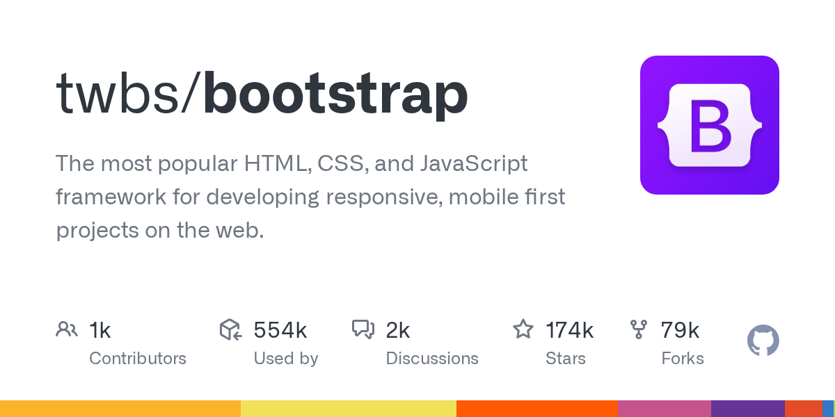 twbs/bootstrap project screenshot