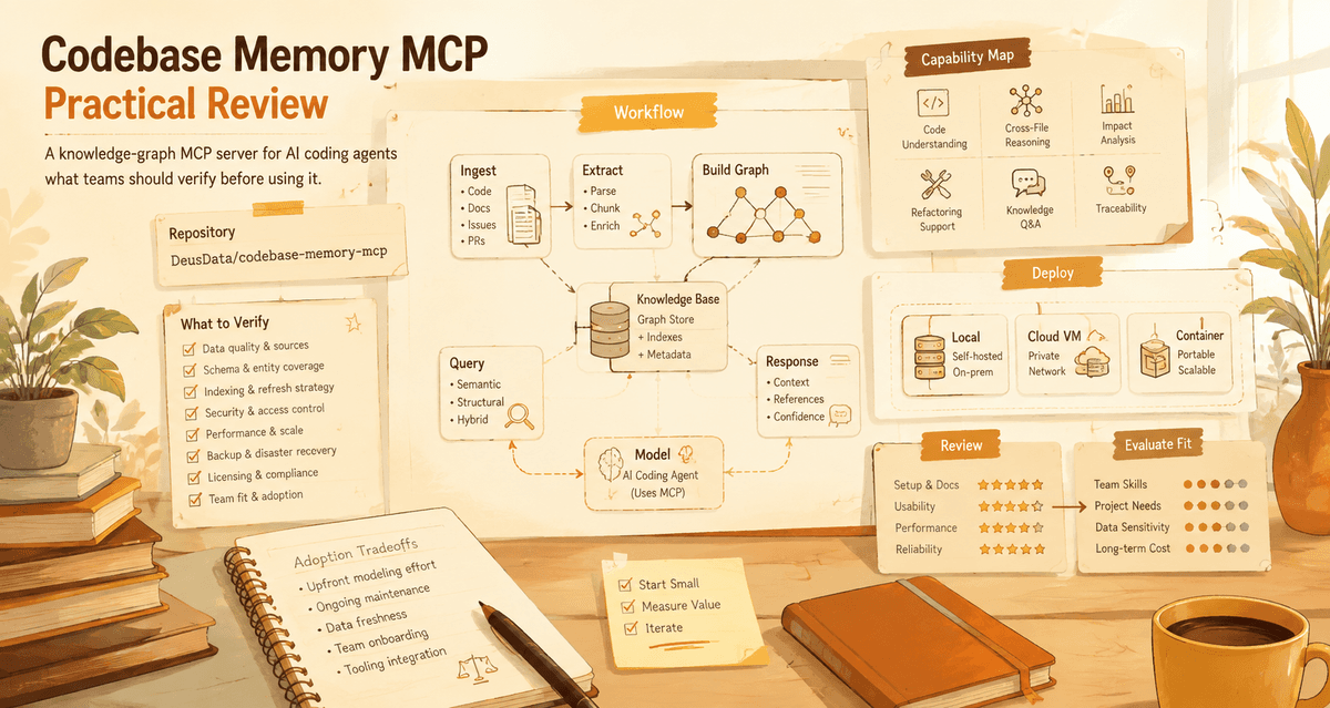 Codebase Memory MCP: Is Code Intelligence Becoming Agent Infrastructure? Codebase Memory MCP: Is Code Intelligence Becoming Agent Infrastructure?