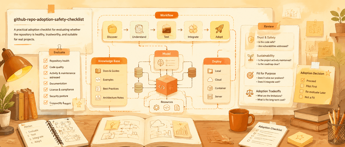 How to Judge If a GitHub Repo Is Safe to Adopt How to Judge If a GitHub Repo Is Safe to Adopt