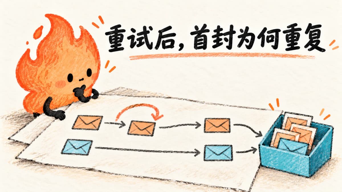 n8n 通知实作:为什么失败重试会把第一封邮件发两遍 n8n 通知实作:为什么失败重试会把第一封邮件发两遍
