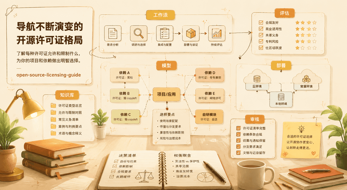 2026年开源许可证实用指南 2026年开源许可证实用指南