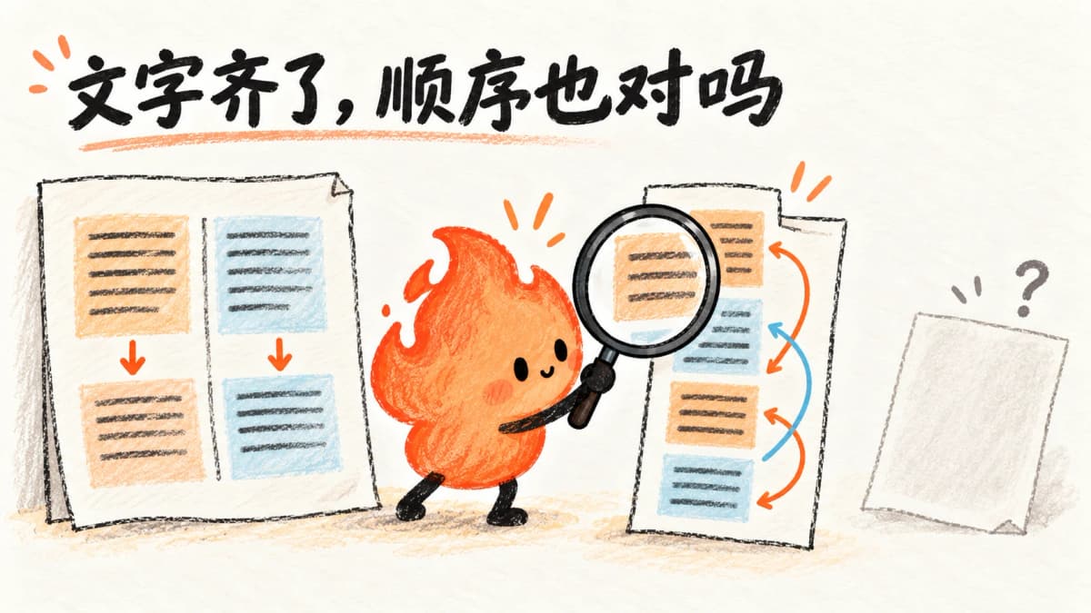 PDF 转出文字就算成功吗?五份样本揭示顺序与漏页问题 PDF 转出文字就算成功吗?五份样本揭示顺序与漏页问题
