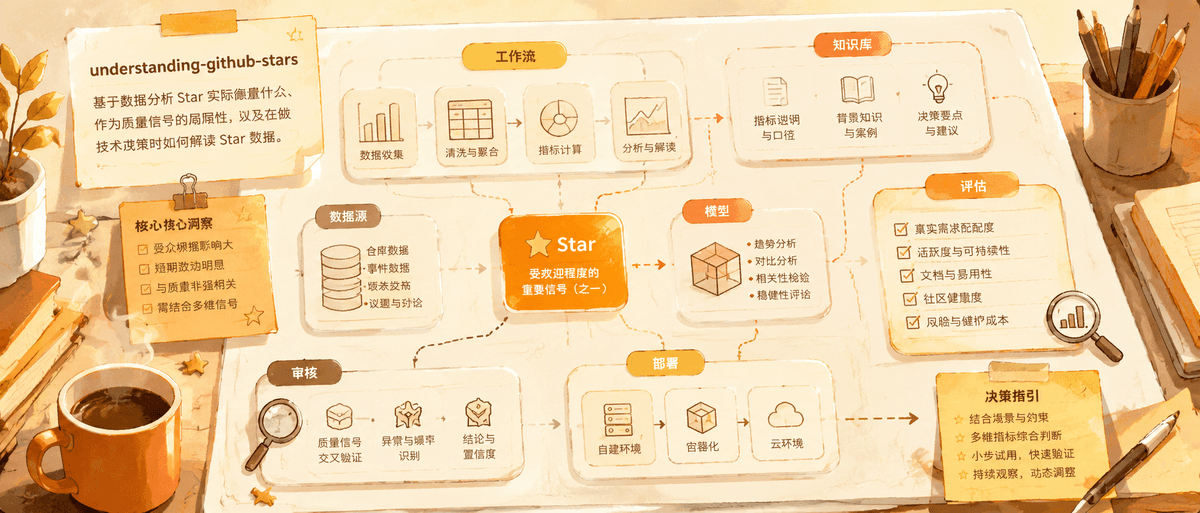 理解 GitHub Stars:它们意味着什么,又不意味着什么 理解 GitHub Stars:它们意味着什么,又不意味着什么